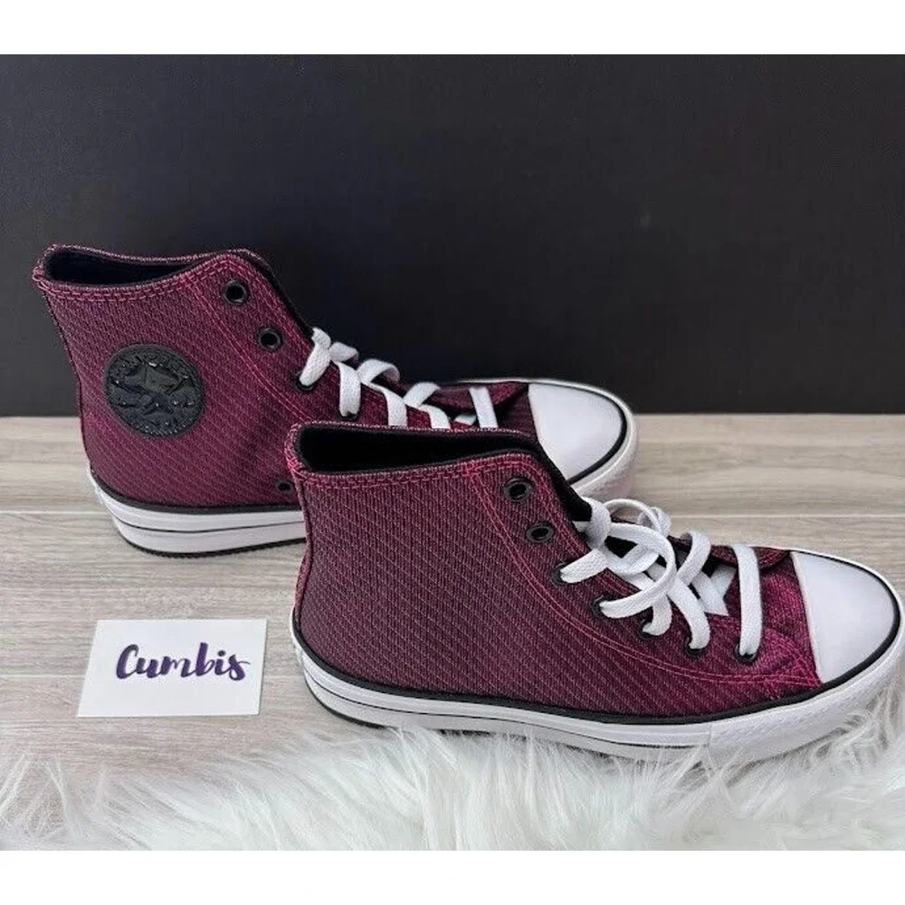 Converse Chuck Taylor Lift Platform SB Canvas Shoes Size 6‎ Women -Kid 4 A05496C
